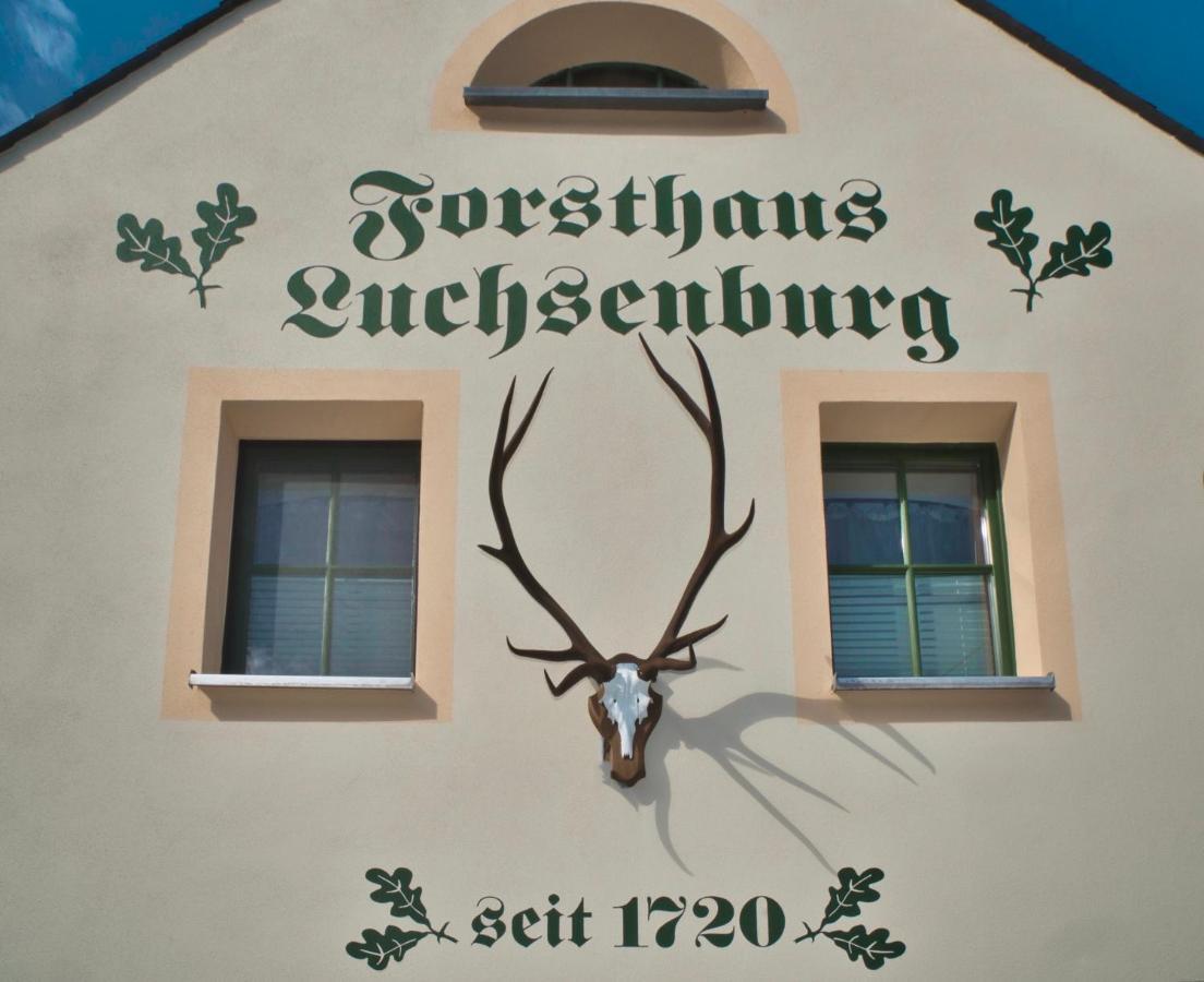 Forsthaus Luchsenburg Hotel Ohorn Luaran gambar