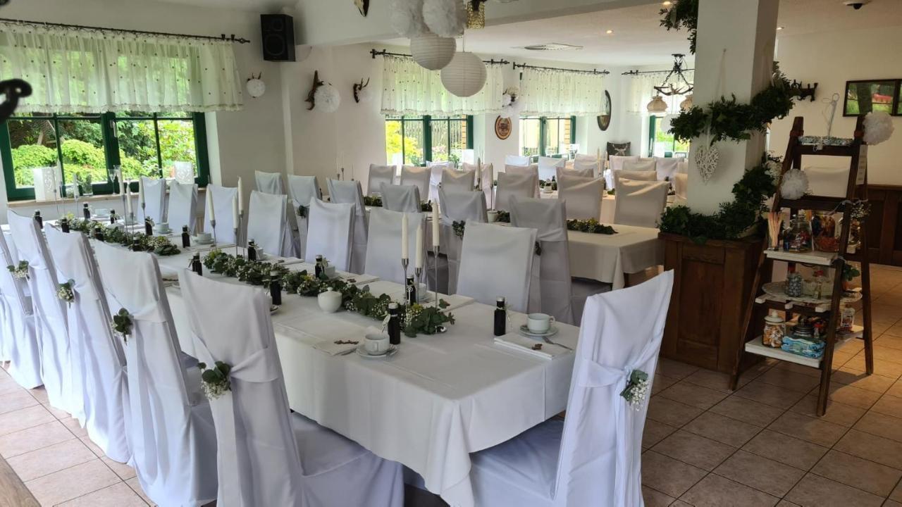 Forsthaus Luchsenburg Hotel Ohorn Luaran gambar
