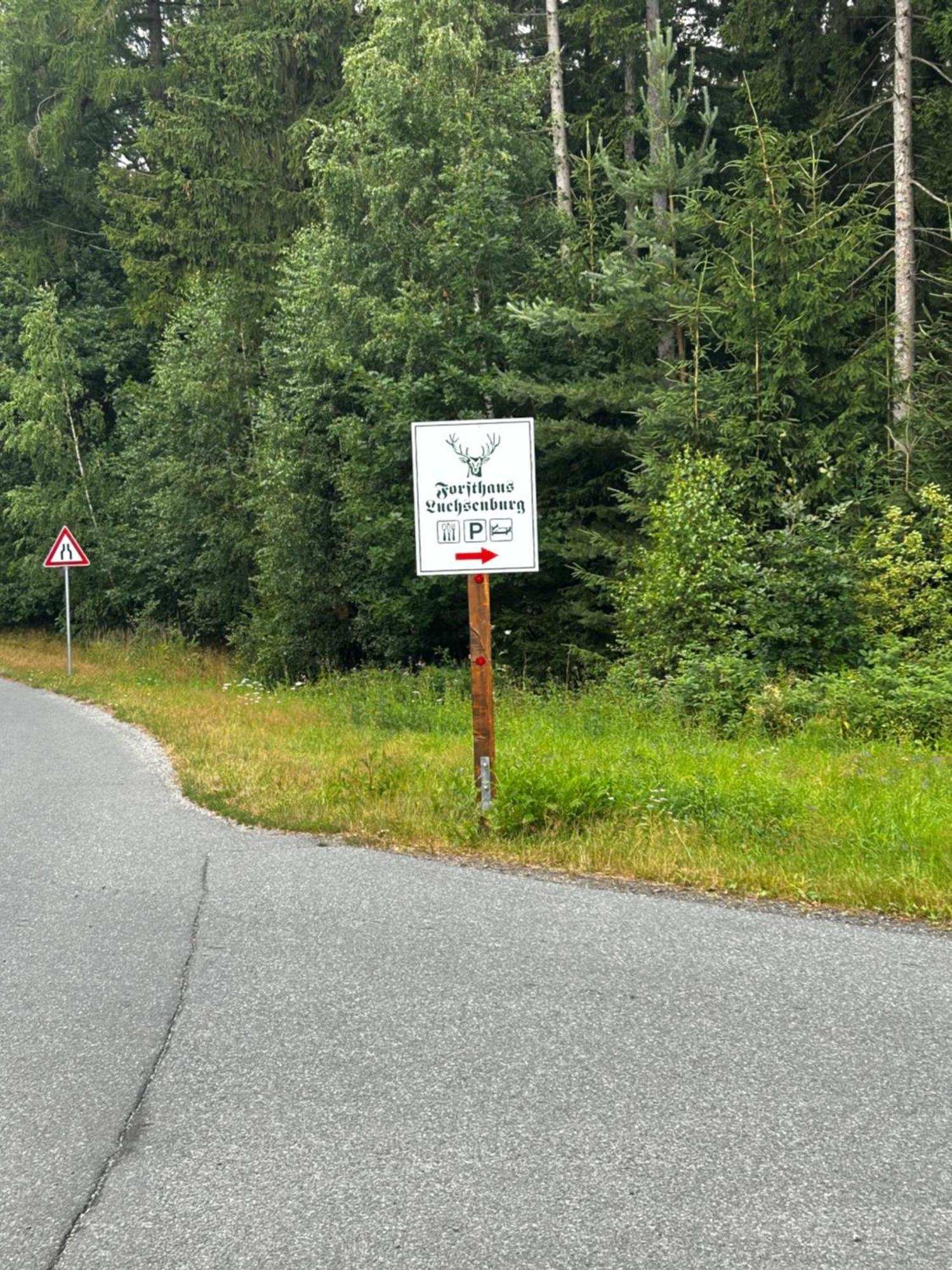Forsthaus Luchsenburg Hotel Ohorn Luaran gambar